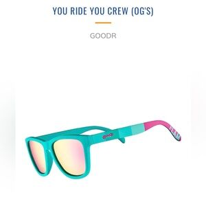Goodr OG “You Ride You Crew” Sunglasses